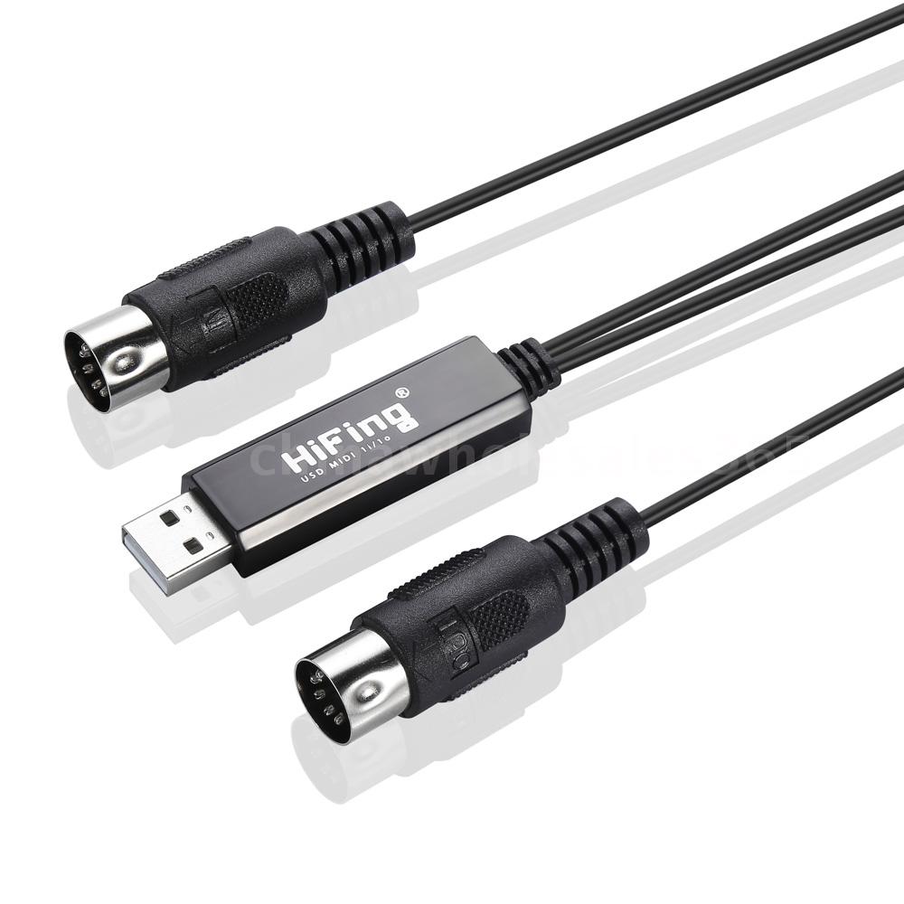 Midi In Out Cable